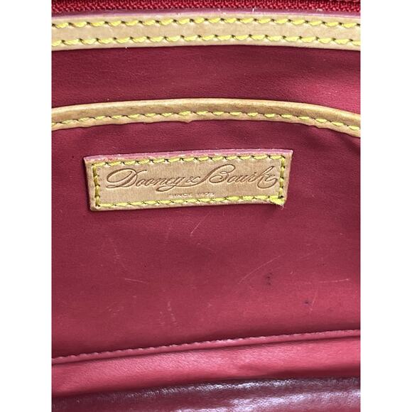 Dooney & Bourke Helena Shopper Shoulder Tote Bag Pink Pebbled Coated Leather - Picture 15 of 16